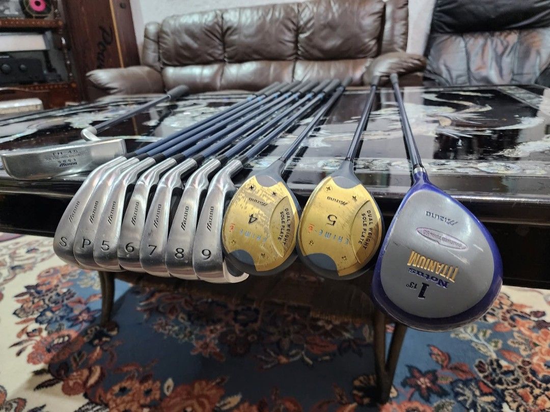 Mizuno Ladies Golf (Category: Golf) located in Paranaque City. Submitted by chips24 (Listing ID 1375440401, Image 1). Description: For Sale Mizuno Ladies Set *Mizuno chime L flex grqphite shaft irons. *Mizuno chime 4&5 woods *Mizuno Notus 13° driver. *Mizuno putter. Bag included for only 12.3k pick up Bf Paranaque free shipping within MM..