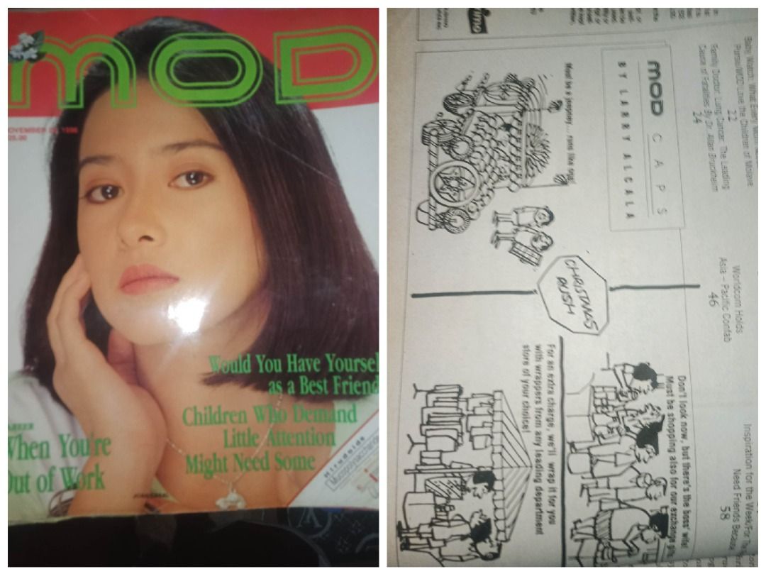 MOD magazine with Larry Alcala art (Category: Magazines) located in Caloocan City. Submitted by JandJ_Collectibles (Listing ID 1375457075, Image 3). Description: MOD magazine with Larry Alcala comics PHP 150 each.