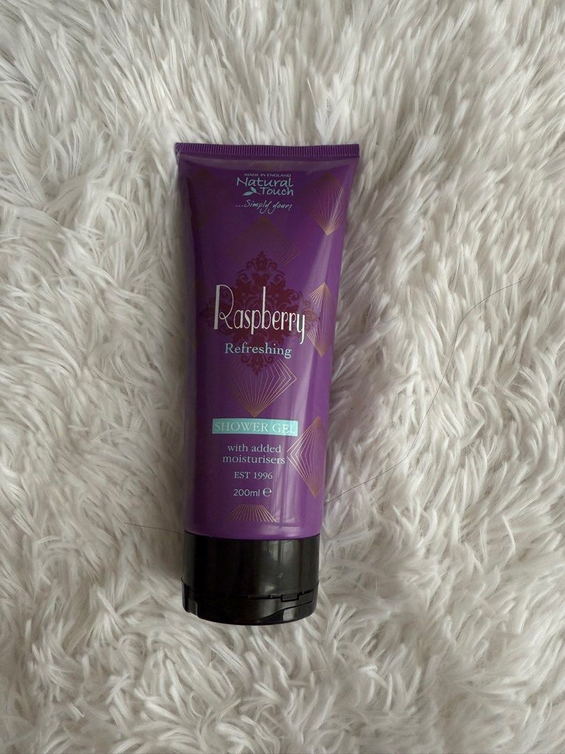 Natural Touch Shower Gel Raspberry 200ml (Category: Bath) located in Quezon City. Submitted by 8treasure (Listing ID 1375456600, Image 1). Description: Made in England.