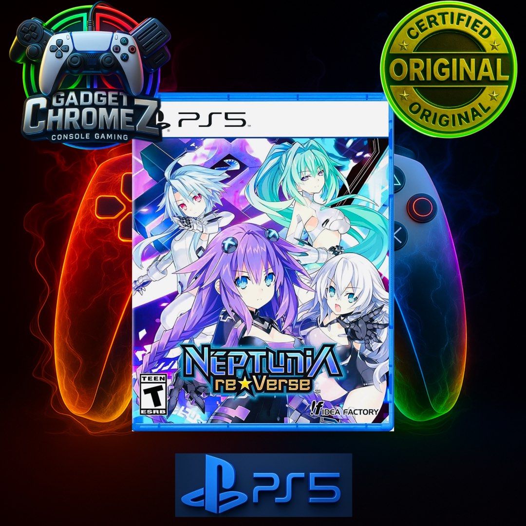 Neptunia Reverse | PS5 Game | BRANDNEW (Category: PlayStation) located in San Jose del Monte. Submitted by gadget_chromez (Listing ID 1140050761, Image 1). Description: NEPTUNIA REVERSE BRANDNEW / SEALED Physical Disc. Safely packed with 2 layers of thick bubble wrap for maximum protection upon shipping out..
