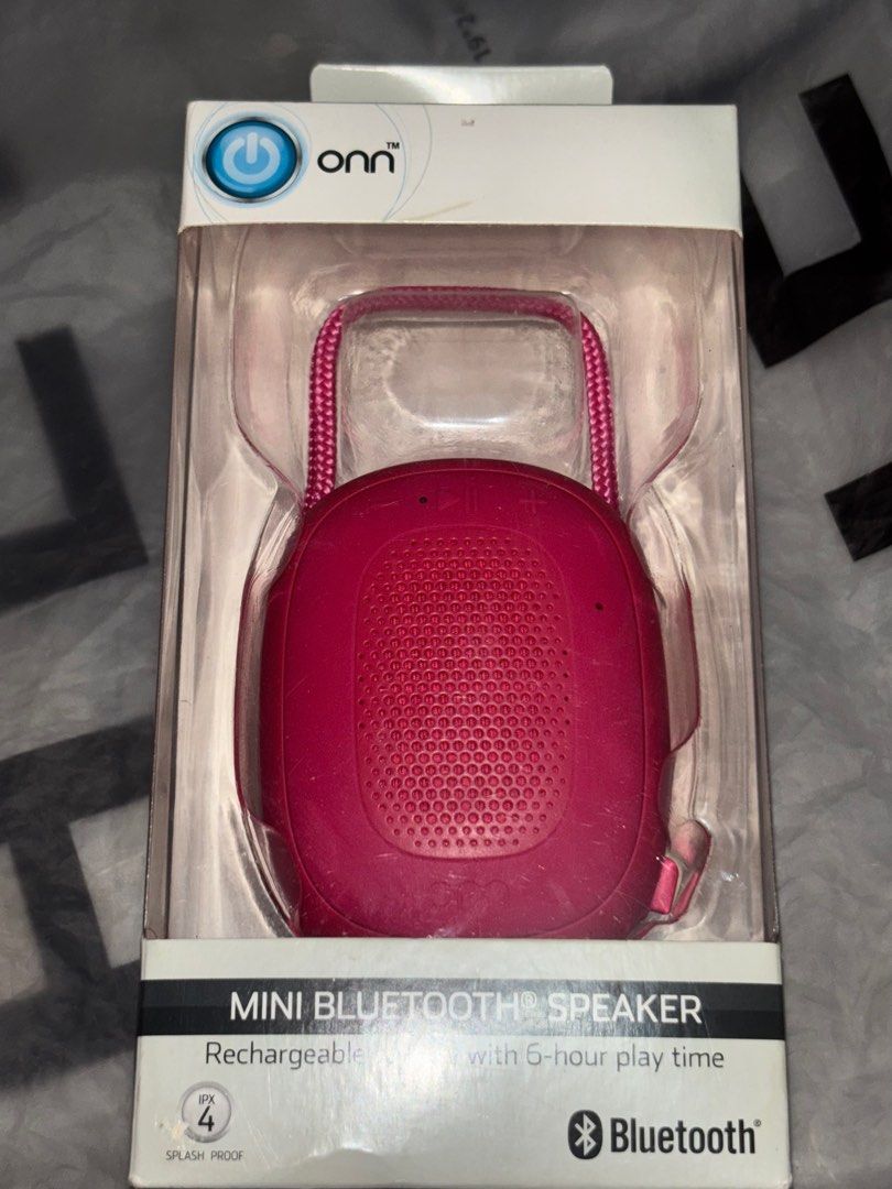 ONN Mini Bluetooth Speaker - Pink (Category: Soundbars, Speakers & Amplifiers) located in Bacoor. Submitted by fmax19 (Listing ID 1375441656, Image 1). Description: .