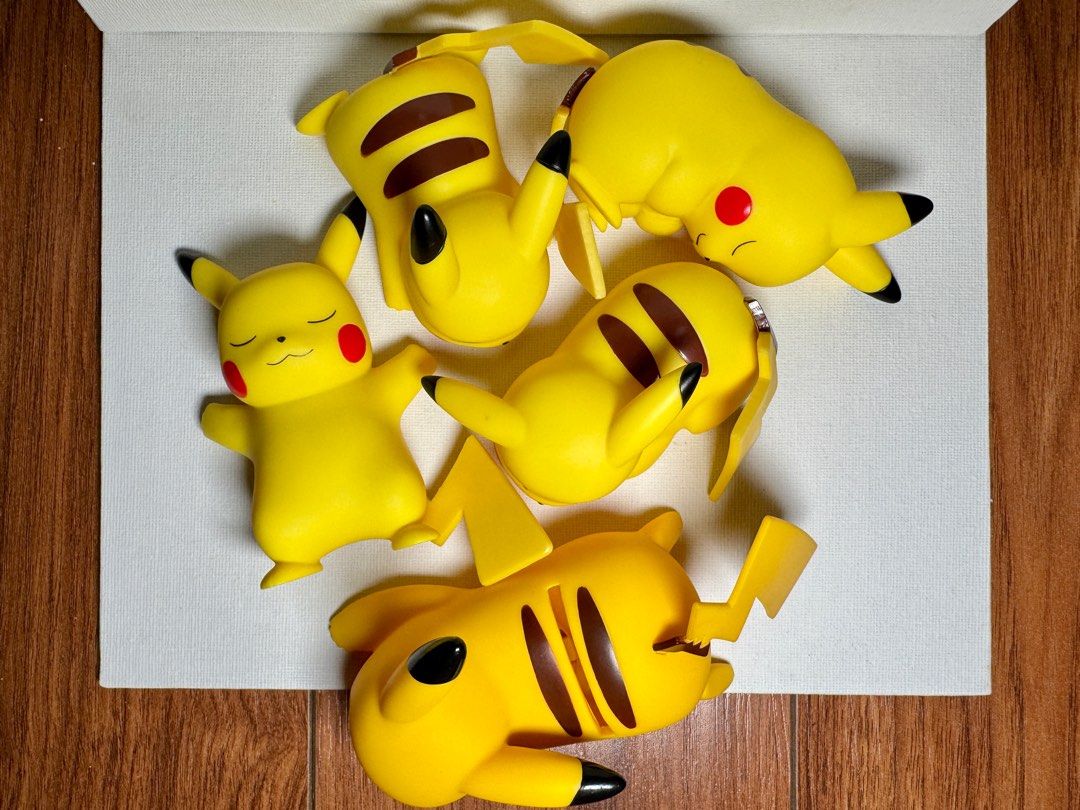 Pikachu Mood Lamp and Coin Bank Bundle (Category: Character Goods) located in Makati City. Submitted by crayonf5 (Listing ID 1375277783, Image 2). Description: FOR SALE: Pokemon Pikachu Bundle - (4pcs) Mood Lamp - working, need to replace battery (from South Korea) - Coin Bank Payment: BDO / GCash Shipping: Grab / Lalamove (buyer's expense) Location: Makati.