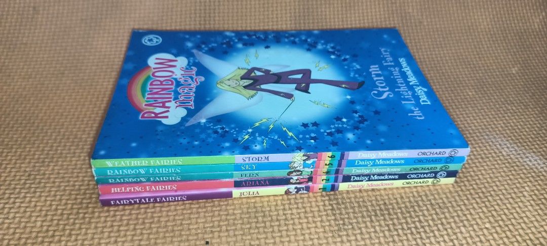 Rainbow Magic Fairy Books Bundle #6 (Category: Children's Books) located in Makati City. Submitted by newchaptersnook (Listing ID 1375373459, Image 1). Description: 🌞 Rainbow Magic Fairy Books Bundle #6 🔸Sold as Set 🔸No repeat titles 📚Genre: Kids/Teens 🏆 Goodreads Rating: 3.96 🏷️₱250.