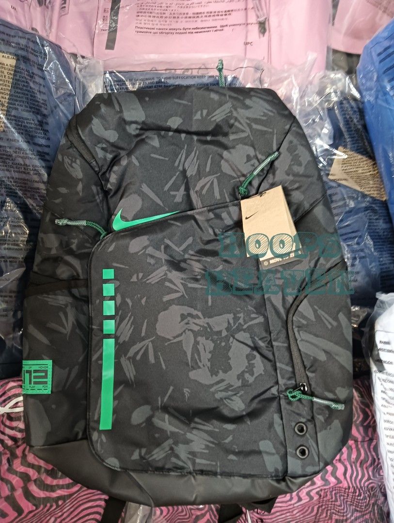 Nike Hoops Elite バックパック　迷彩グリーン　未使用 Rare! Real! Nike hoops elite backpack black rare elite bag black