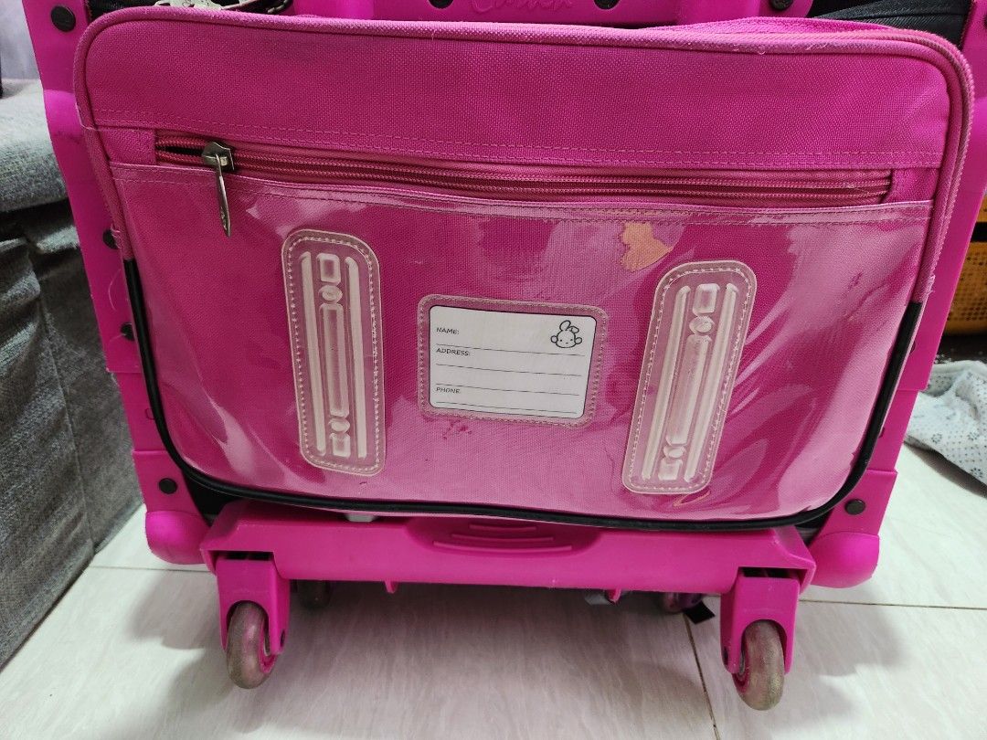 Robby Rabbit House Type Trolley Bag (Category: Luggage) located in Cainta. Submitted by ladydecluttered (Listing ID 1375302389, Image 2). Description: Bag and Rain Cover Only.