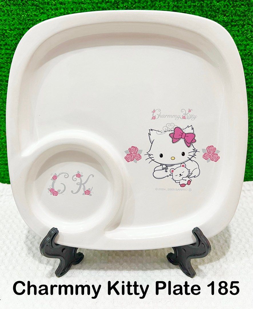 Sanrio Charmmy Kitty Ceramic Plate (Category: Dinnerware & Cutlery) located in Binan City. Submitted by mayjhe (Listing ID 1375274777, Image 1). Description: ✨ For Sale ✨ ☘️ Sanrio Charmmy Kitty ☘️ Ceramic Plate 🌸 Other details posted 🔖 Price is ₱ 185.00 🌸 MOP : Gcash 🛵 Courier J&T and Lalamove 🇵🇭 Location Biñan Laguna 📋 Shipping by schedule 📌 NO COD & COP ☘️ For Fragile Items we ensure the the items are packed securly with bubble warp & 