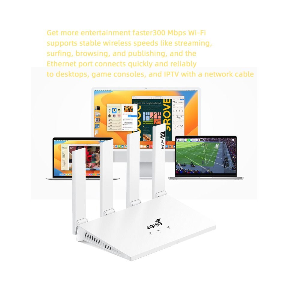 SG STOCK 4G LTE wireless router WiFi6 router is suitable for dormitory ...