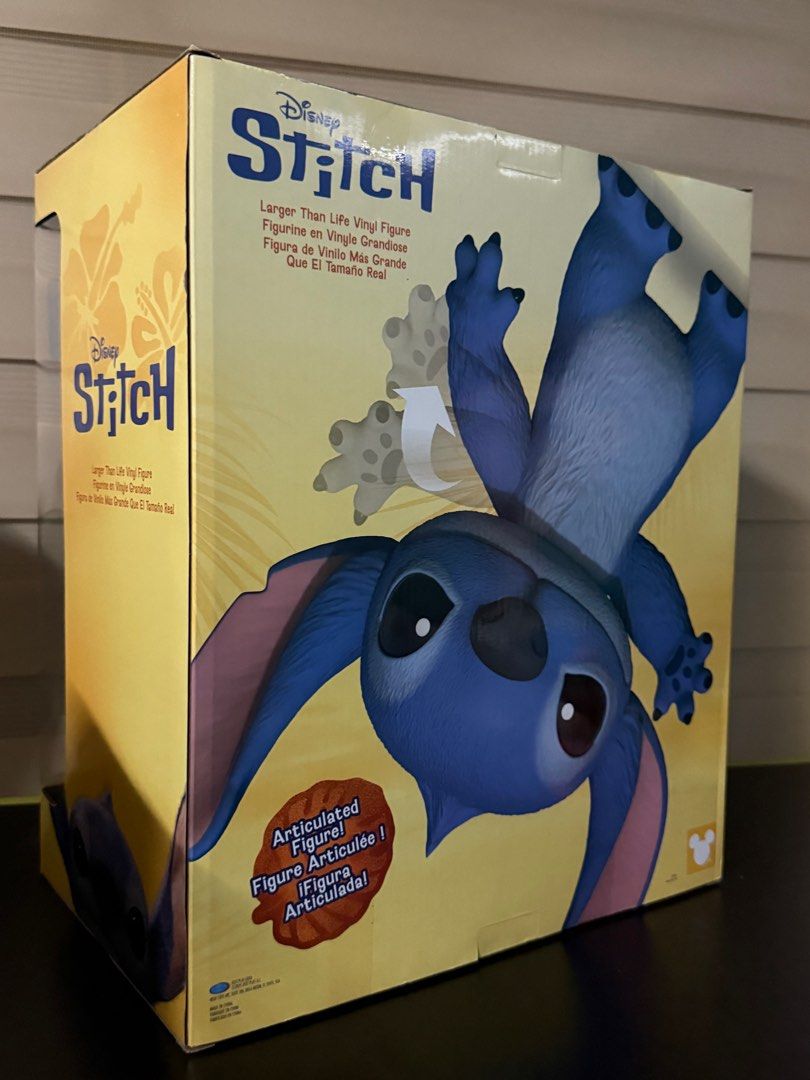 Stitch Vinyl Life Size Figure (Category: Figurines & Statues) located in San Fernando. Submitted by katejaena (Listing ID 1375444137, Image 3). Description: Never opened. Brand New.