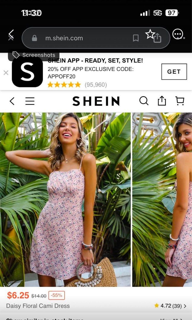 Summer Dress Floral spaghetti strap (Category: Dresses) located in Pasay City. Submitted by sethsummer (Listing ID 1375291310, Image 1). Description: SHEIN floral summer dress Perfect for pack light travel #floral #dress #summer SRP: P150.