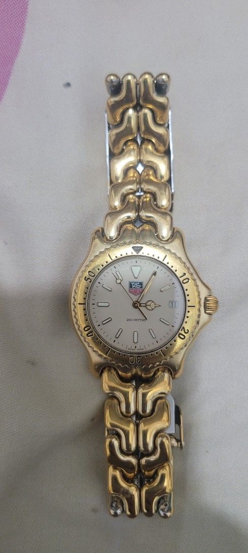 Tag Heuer Y-Series Gold (Category: Luxury Watches) located in Manila. Submitted by josebcjr (Listing ID 1375434518, Image 3). Description: well used y-series Tag heuer, Watch only.