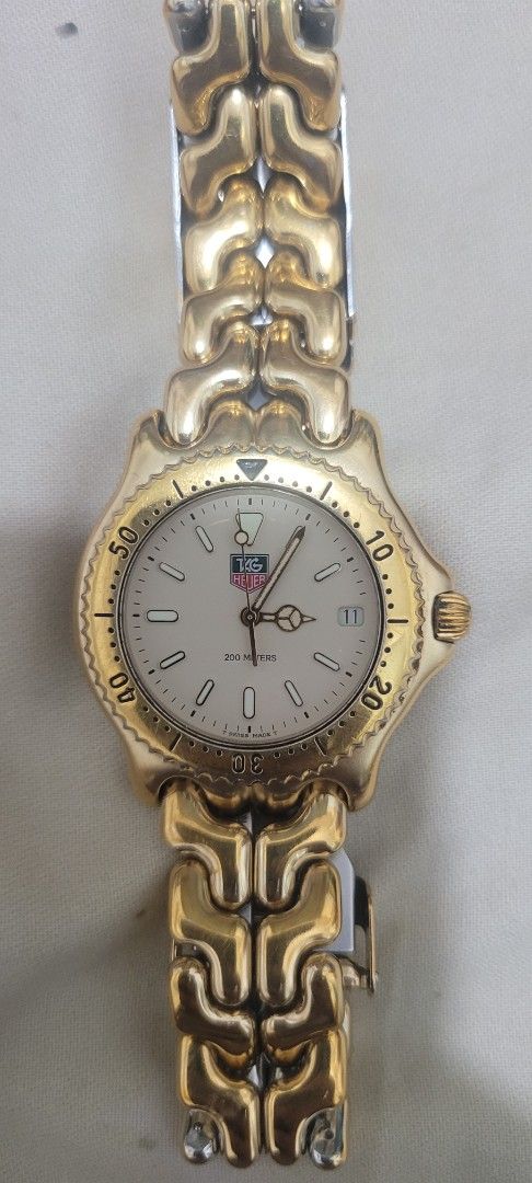 Tag Heuer Y-Series Gold (Category: Luxury Watches) located in Manila. Submitted by josebcjr (Listing ID 1375434518, Image 2). Description: well used y-series Tag heuer, Watch only.