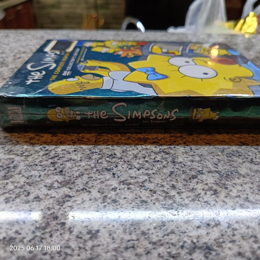 The Simpsons DVD 8th Season (Category: CDs & DVDs) located in Calasiao. Submitted by anthonypeter (Listing ID 1375375007, Image 2). Description: The Simpsons DVD collectors edition. Complete set of 8th Season. Brand new. Sealed best offer.