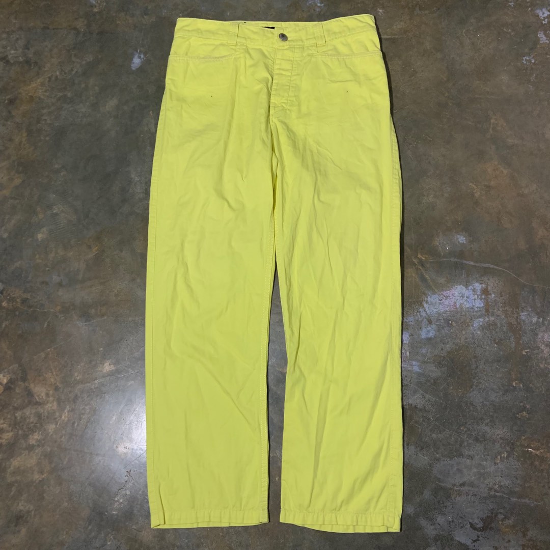 Thierry Mugler - Yellow Pants, Women's Fashion, Bottoms, Other Bottoms ...