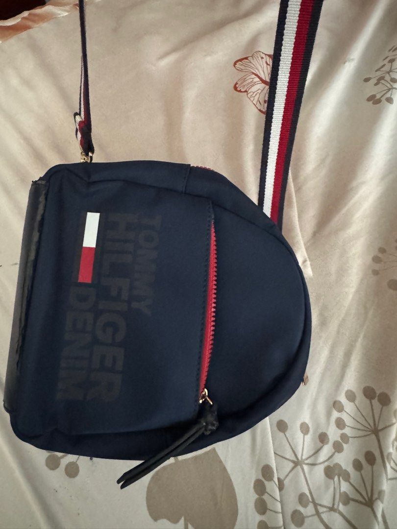 Tommy Hilfiger Backpack (Category: Backpacks) located in Manila. Submitted by hstff (Listing ID 1375300909, Image 3). Description: Used once only but has minor flaw (due to storage) Negotiable for sure buyer.