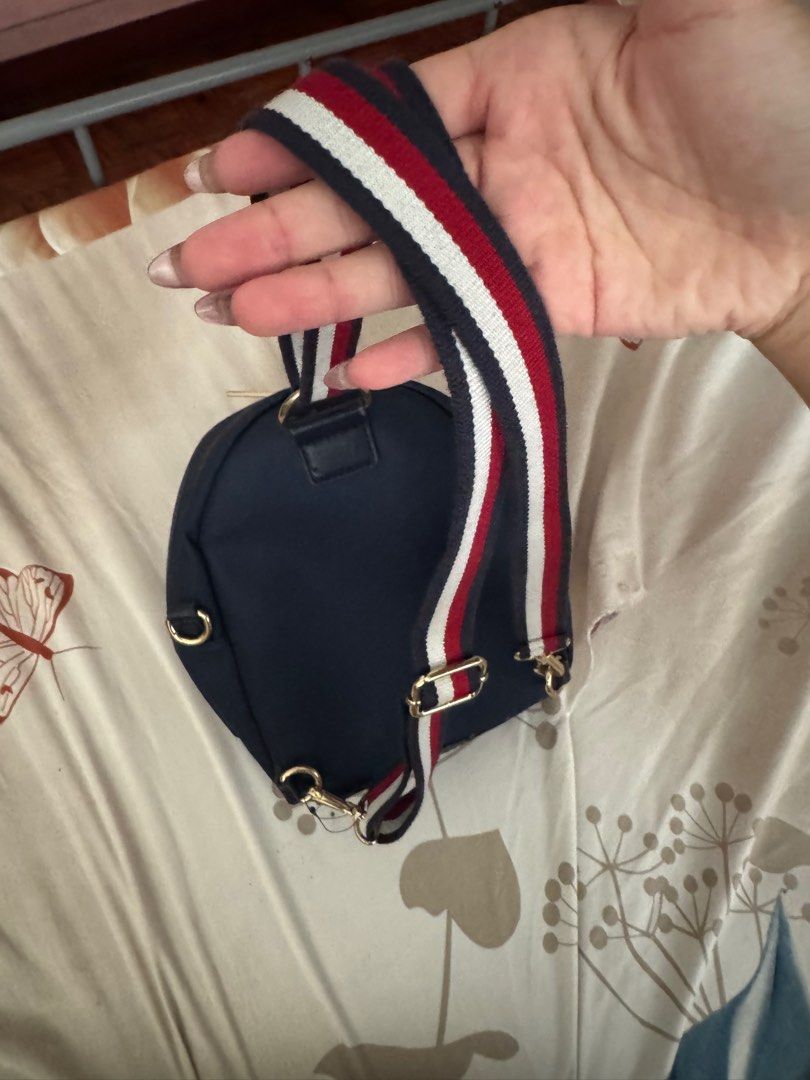 Tommy Hilfiger Backpack (Category: Backpacks) located in Manila. Submitted by hstff (Listing ID 1375300909, Image 2). Description: Used once only but has minor flaw (due to storage) Negotiable for sure buyer.