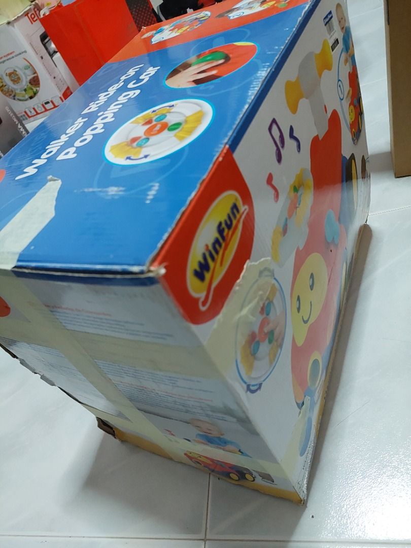 Tricycle - Walker ride of popping car (Category: Infant Playtime) located in Singapore. Submitted by icewin8459378 (Listing ID 1375460390, Image 2). Description: .