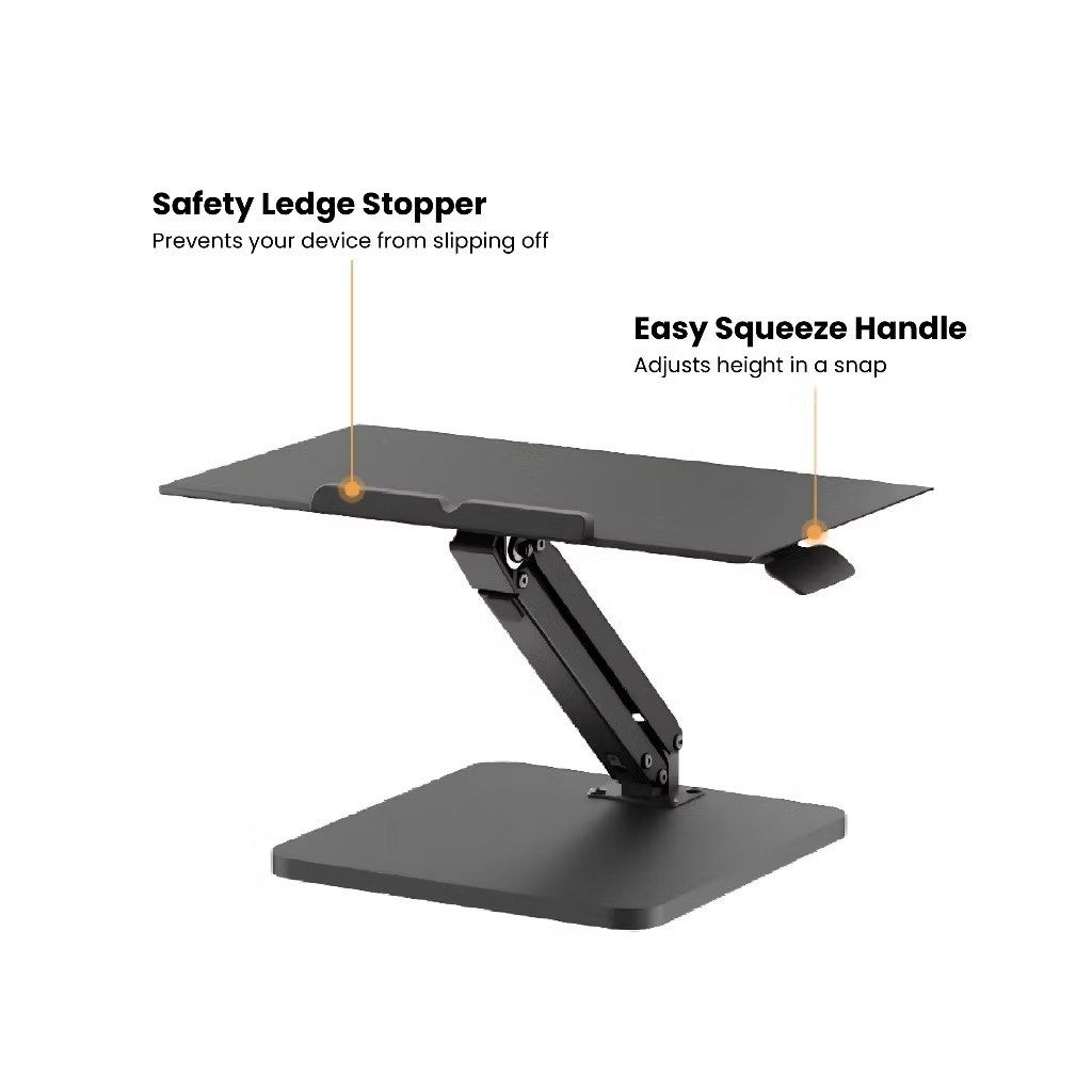 ULTi Ascent Laptop Riser Stand C80 (Category: Other Accessories) located in Singapore. Submitted by colourfulponies (Listing ID 1375381839, Image 3). Description: Only used twice and realised too big for my set up. Bought at $69.90. Laptop stand for work from home WFH, computer desk set up, adjustable stand, heavy and sturdy, for laptops, books, tablets. .