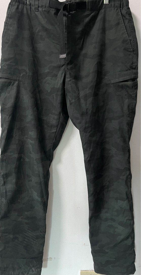Uniqlo camouflage trek pants (Category: Jeans) located in La Trinidad. Submitted by toronnie22 (Listing ID 1375291410, Image 1). Description: Uniqlo camouflage trek pants With warmer 32 waistline L 41 inches 1299 plus sf sa malayo Baguio base.
