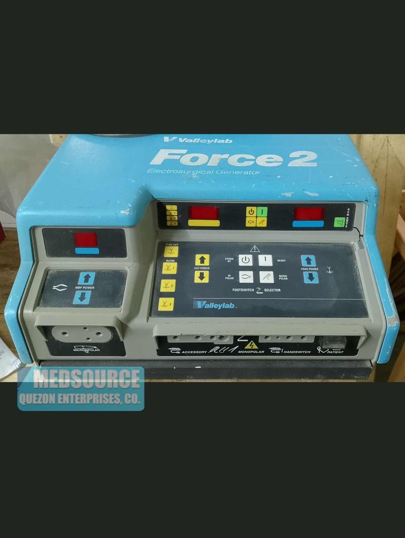 ValleyLab Force 2 Cautery - Electrosurgical Unit (Category: Medical Supplies & Tools) located in Quezon. Submitted by quezonmedsource (Listing ID 1375318417, Image 1). Description: 📣See the pictures for issues 📍Unit, power cord only You may message us or call us in this numbers: ☎ Smart: 09085381023 .