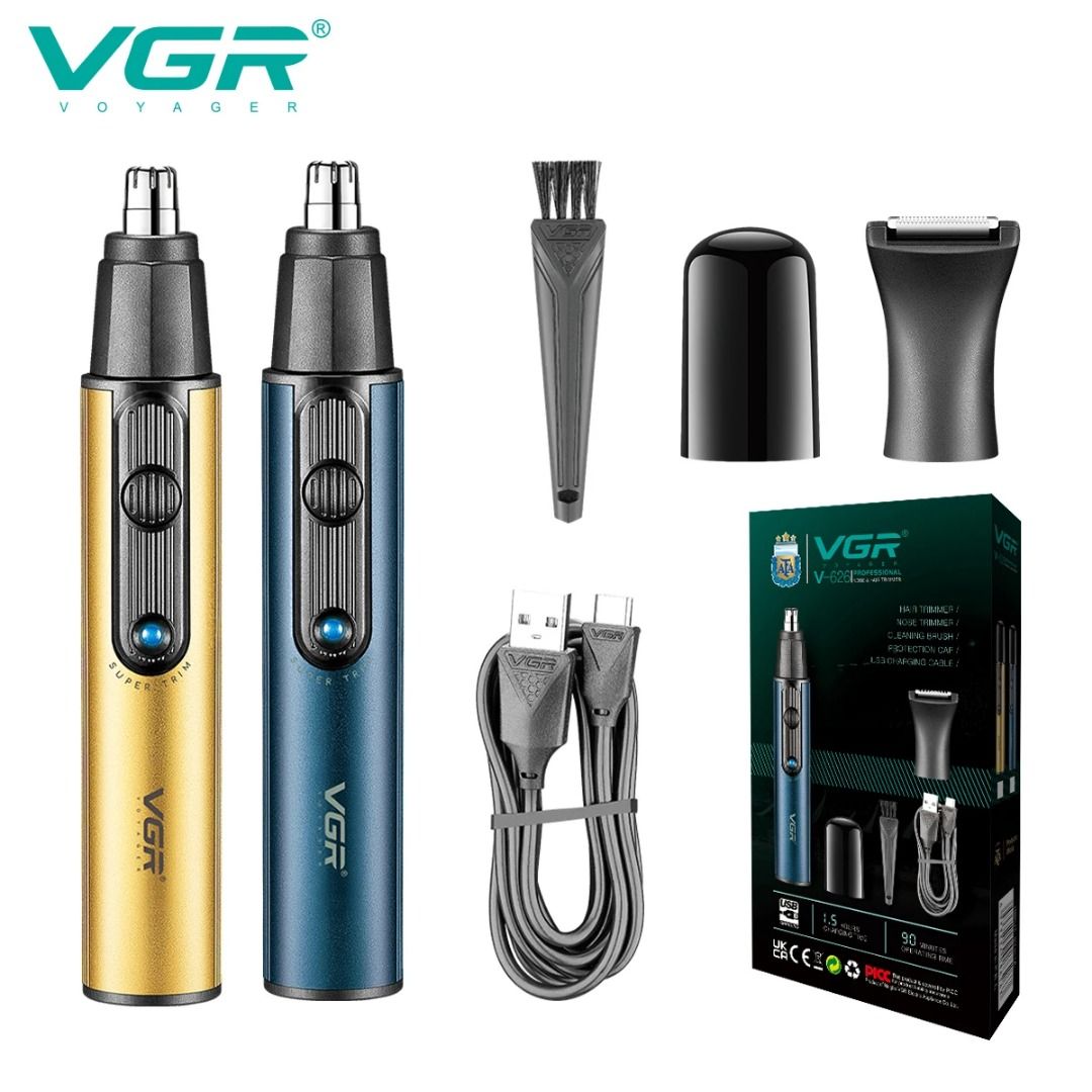 VGR 626 2-in-1 Convenient Hair Cleaning Set Men's Shaver Shaver Metal ...