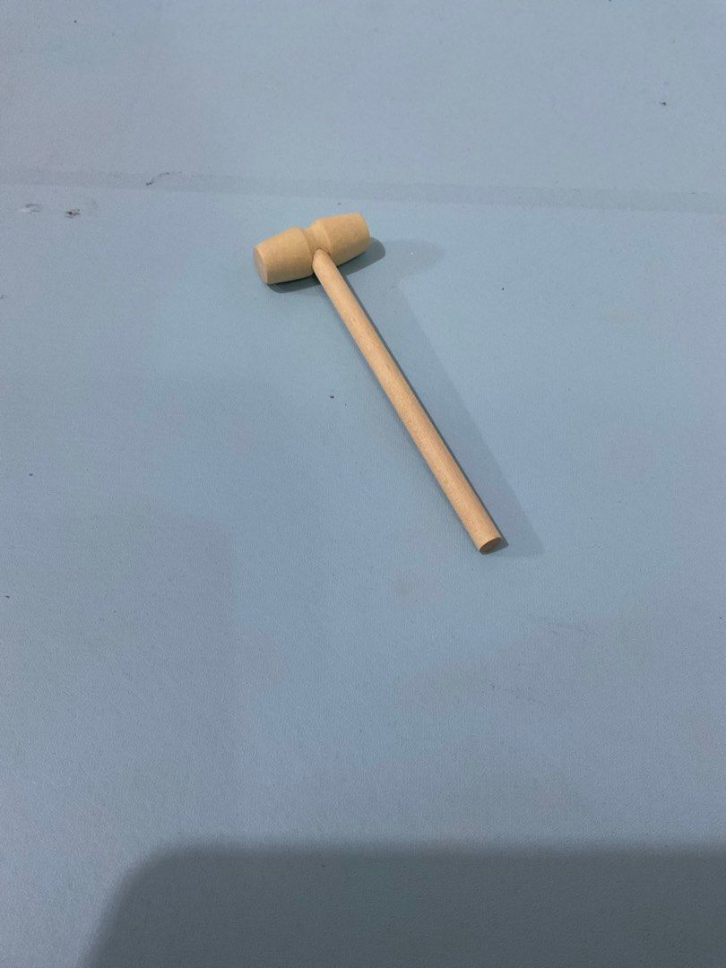 Wooden Pastry Mallet (Category: Bakeware) located in San Mateo. Submitted by mintandrelic (Listing ID 1375368815, Image 2). Description: 119 For Sale: Wooden Pastry Mallet From - 10 pcs per pack - On Hand ✅ Shipping via J&T or Lalamove only; shouldered by buyer ✅ Payment via Gcash only ✅ Make an offer so we can reserve it for 3 days .