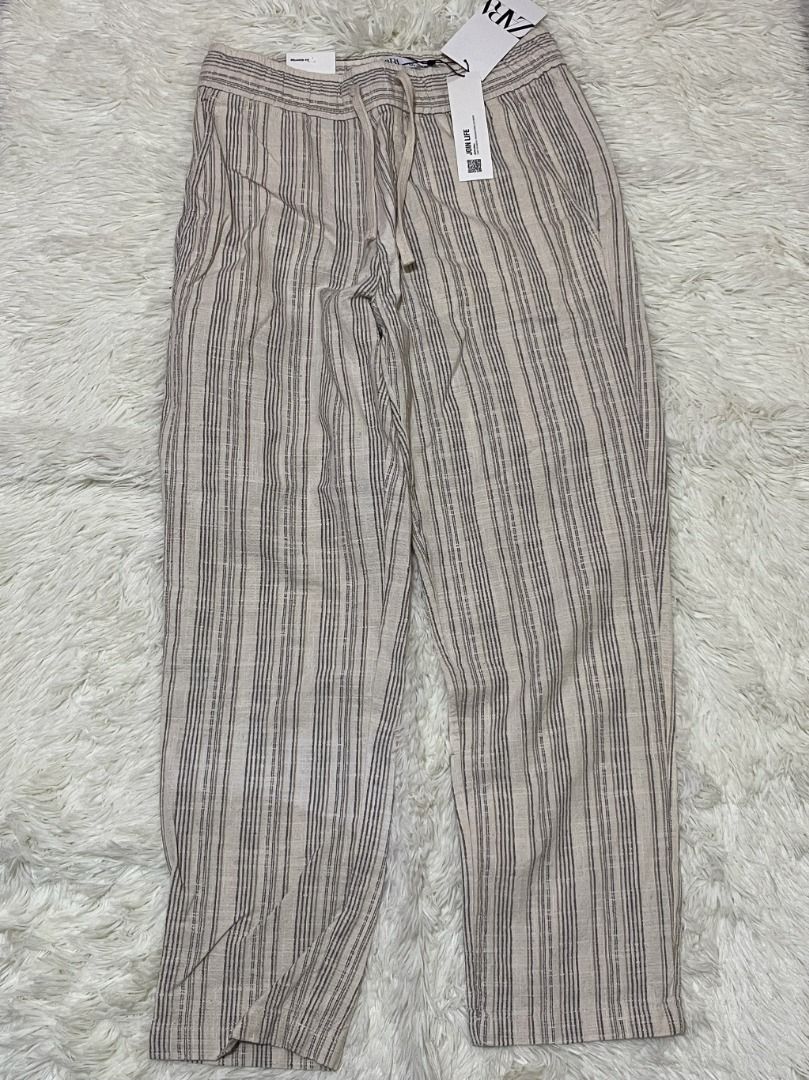 Zara Striped Knit Pants Relaxed Fit (Category: Trousers) located in Cainta. Submitted by STRNGRPBLCPH (Listing ID 1375433473, Image 1). Description: Brandnew 50% OFF!! Zara Striped Knit Pants Relaxed Fit Size Small SRP 2995 FOR SALE ONLY 1500 Cainta Rizal +SF.