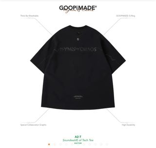 收*** Goopi “A2-T” - SoundwaVE of Tech Tee - Shadow Size.3629776548312351128