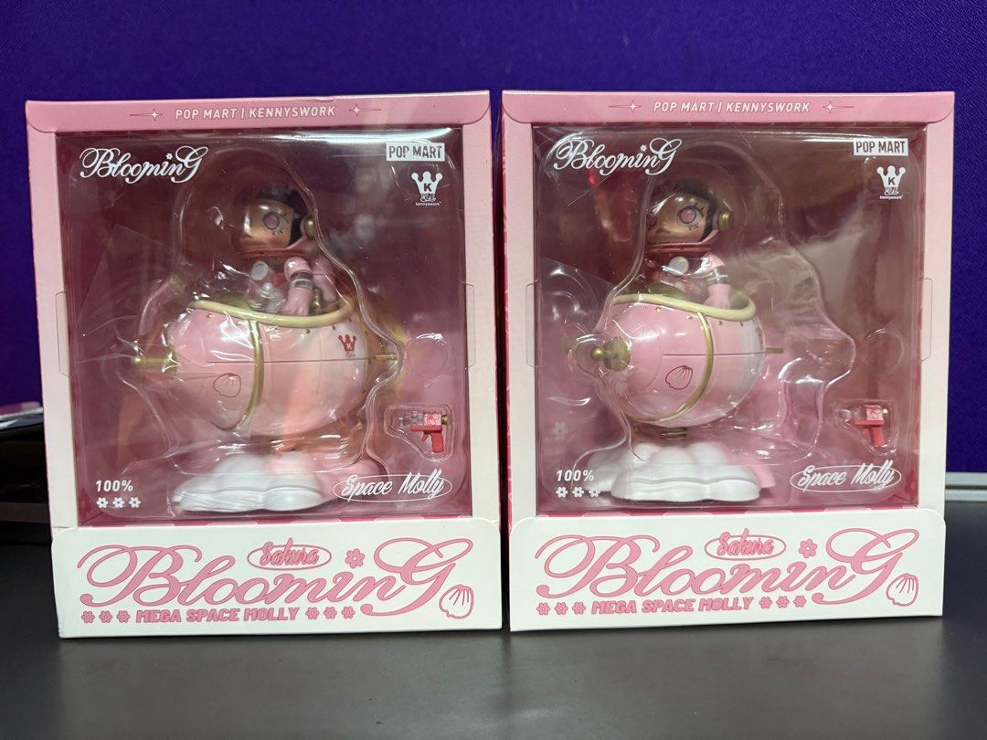 MEGA Space Molly 100% Blooming Series Sakura Figurine - 绽放