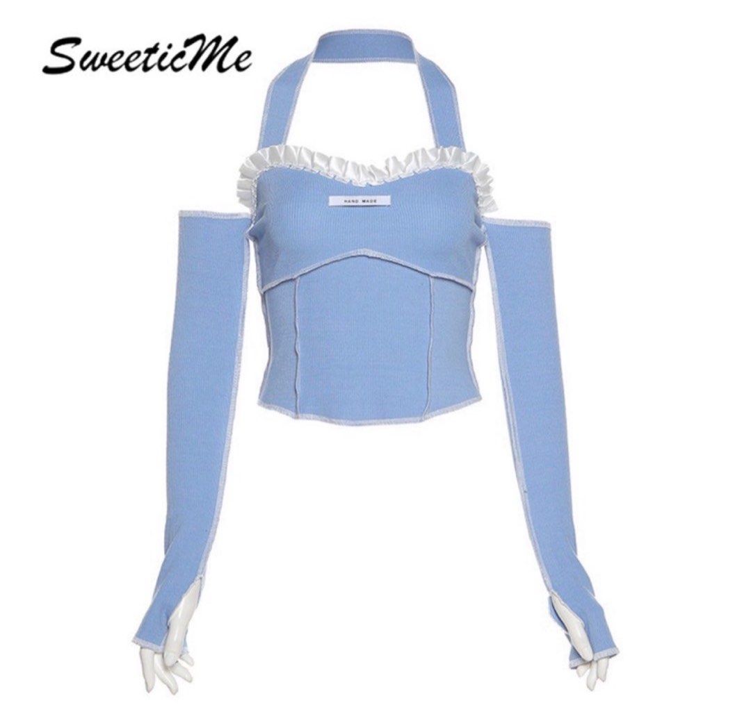 Acubi Blue Top (Category: Longsleeves) located in Quezon City. Submitted by ashcore (Listing ID 1375638586, Image 1). Description: As good as new (Used once only) E-Payment Option: GCash Shipping: J&T Same Day Shipping: Grab or Lalamove My Location: Quezon City MEDIUM PM FOR MORE DETAILS хохо ❤️.