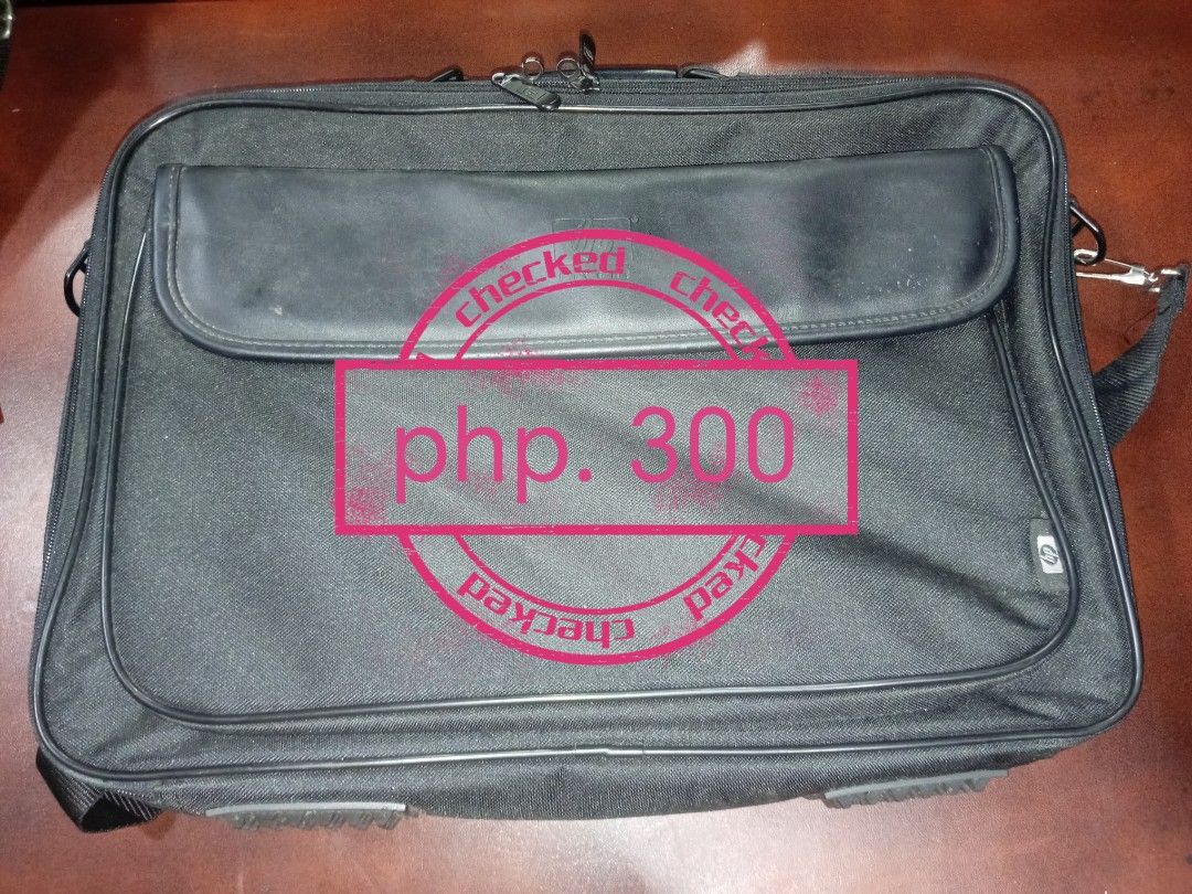 Assorted Loptop shoulder bags (Category: Laptop Bags & Sleeves) located in Manila. Submitted by josephzila93964 (Listing ID 1375462990, Image 3). Description: For sale Assorted Loptop shoulder bags Php. 1,400 5 pcs. 1 TOSHIBA Php. 300 1 HP php.300 1 S Land Php. 300 1 TOPVALU Php. 300 ( with ballpen ink stain inside) 1 LENOVO Php. 100 ( with minor issue) Not brand new.