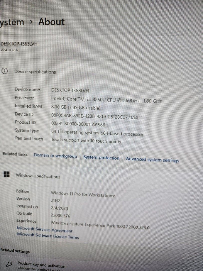 Asus AIO desktop i5 for sell63204757684994112