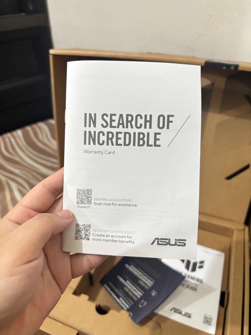 ASUS TUF F15 RTX 3050 (Category: Laptops & Notebooks) located in San Juan City. Submitted by rjcaenid (Listing ID 1375620778, Image 2). Description: ASUS TUF GAMING F15 RTX 3050 ddr6 4gb ram Intel i5 11th gen 2.70mhz to 4.2mhz 8gb ram 3200mhz 512gb m.2 ssd 144HZ WINDOWS 11 Good for rendering,autocad, hard games, VA, office/school works Inclusion Box Manual Orig charger Mouse Laptop bag .
