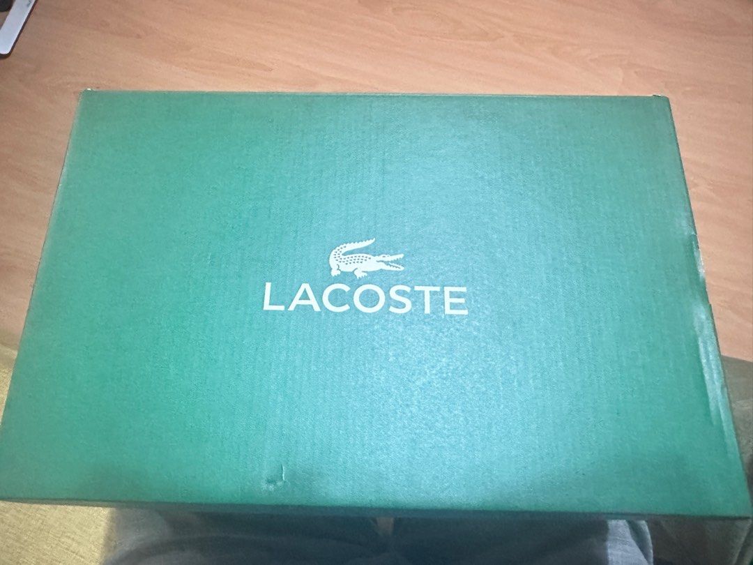 Authentic Lacoste T-Point White/Off-White Leather Sneakers (Category: Sneakers) located in San Pedro. Submitted by tunesandthings (Listing ID 1375464730, Image 2). Description: Authentic Lacoste T-Point White/Off-White Leather Sneakers for sale. Worn less than 5 times so they’re as good as new. Lacoste T-Point 0721 1 G SFA White/Off-White Leather Sneakers/Shoes Size: EUR 36 USA 5.5 UK 3.5 Accepting: Gcash, Maya Shipping: J&T, Lalamove.