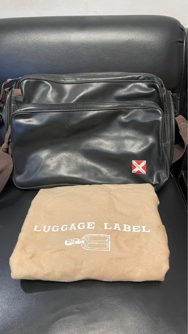 Authentic luggage label sling (Category: Luxury Bags & Wallets) located in Cavite. Submitted by ohmie23 (Listing ID 1375603474, Image 1). Description: Authentic luggage label sling With dust bag.