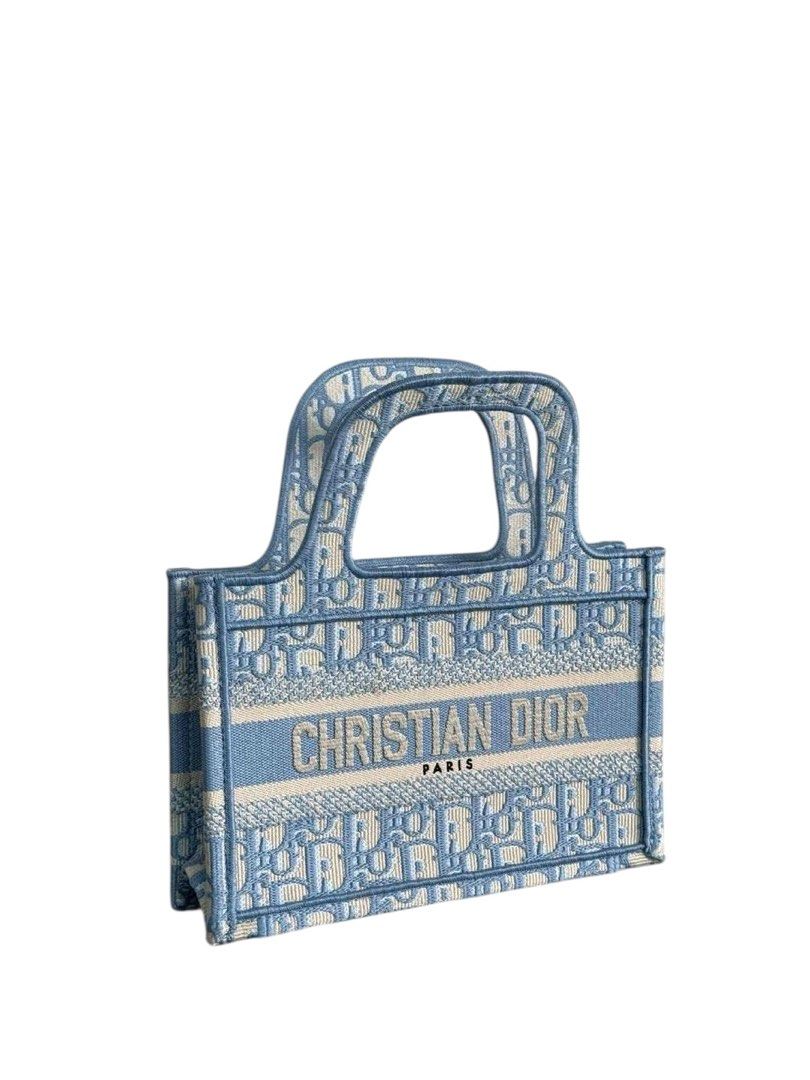 Blue D_ior in Mini Book Tote (Category: Luxury Bags & Wallets) located in Apalit. Submitted by shopforbrands1 (Listing ID 1375597936, Image 1). Description: .