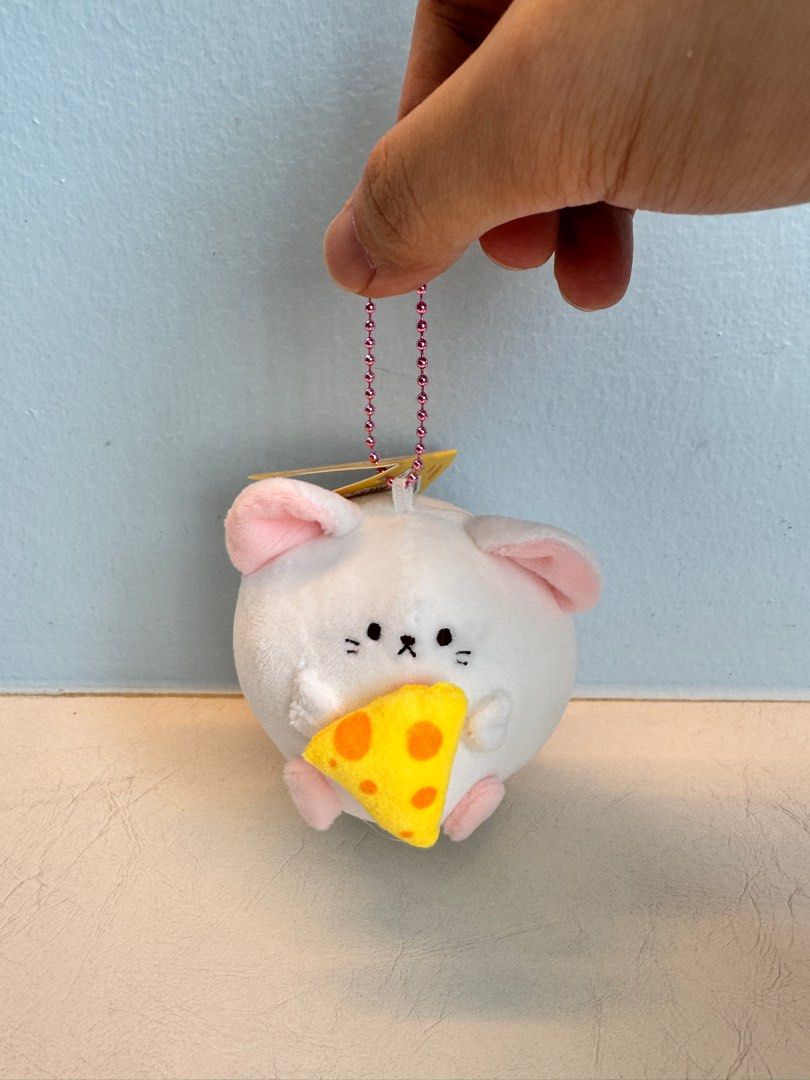 Brand New FUNCLAW Cute Adorable Round Mouse Mice with Cheese Keychain YELL | Keychain | Kids Children| Gift | Souvenirs| Cute adorable Keychain| Sales | Display Collectible | TimeZone (Category: Toys & Games) located in Singapore. Submitted by clawplushland (Listing ID 1375534949, Image 3). Description: - Brand new and well kept after caught from Funclaw - It’s a Keychain and when you pull the cheese, the mouse will vibrate towards the cheese. - 