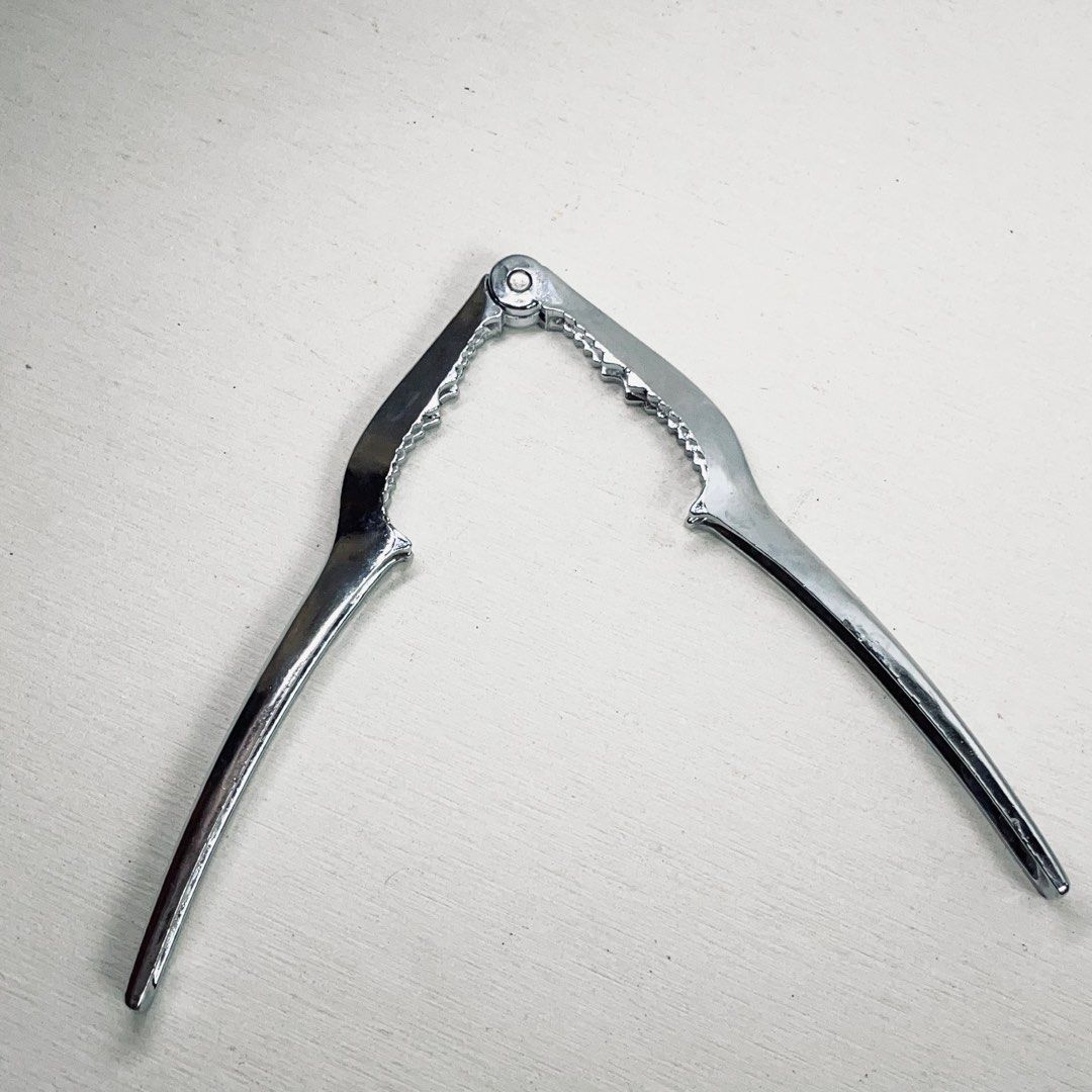 Chrome Finished Lobster Crab Walnut Nut Cracker Kitchen Tool Utensil (Category: Cookware & Accessories) located in Tagaytay City. Submitted by barenwolf (Listing ID 1375513948, Image 2). Description: Can be used to crack crab shells or nutshells..