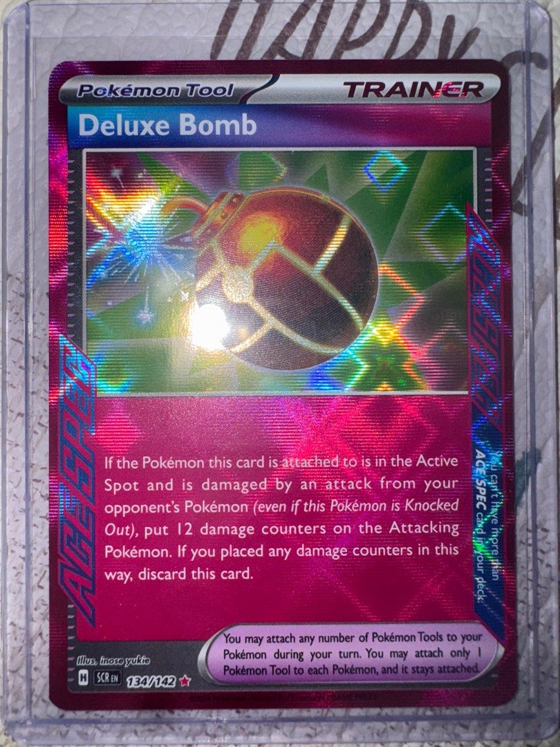 Deluxe Bomb - SV07: Stellar Crown (SCR), Hobbies & Toys, Toys & Games on  Carousell
