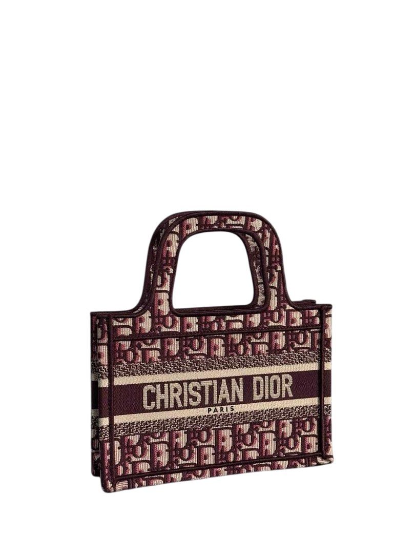 d.ior Burgundy Book Tote Mini (Category: Luxury Bags & Wallets) located in Apalit. Submitted by shopforbrands1 (Listing ID 1375598618, Image 1). Description: .