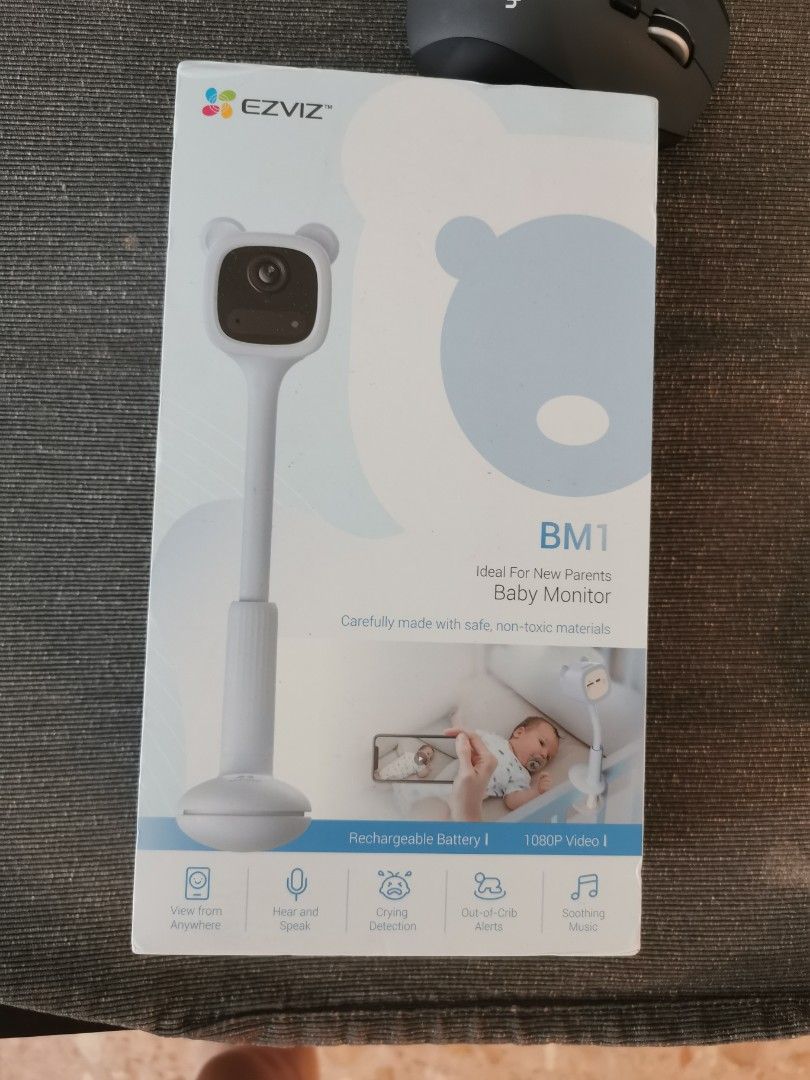 ezviz baby monitor bm1 (Category: Baby Monitors) located in Singapore. Submitted by symservices (Listing ID 1375463089, Image 1). Description: Not using it anymore May refer link for product specs https://www.ezviz.com/product/bm1/42147.