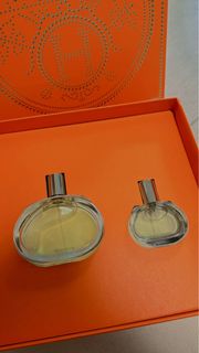 平放 Hermes Barénia 孖裝香水 60ml + 25ml|愛馬仕香水64246851490819110