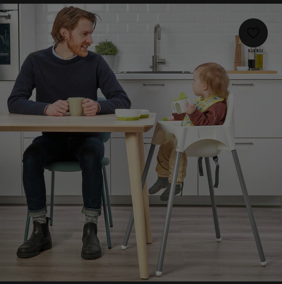 Ikea Baby Chair (Category: Baby High Chairs) located in Singapore. Submitted by sharon.yong.771 (Listing ID 1375517033, Image 2). Description: selling this Ikea high chair away as kid has grown up :) well used for about 4 years. Not for fussy..