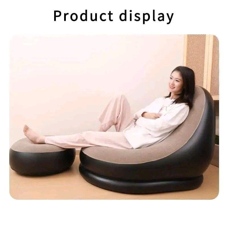 Inflatable sofa (Category: Sofas) located in Manila. Submitted by asstditems (Listing ID 1375556591, Image 3). Description: COD via Lalamove Same day delivery Location: Manila.