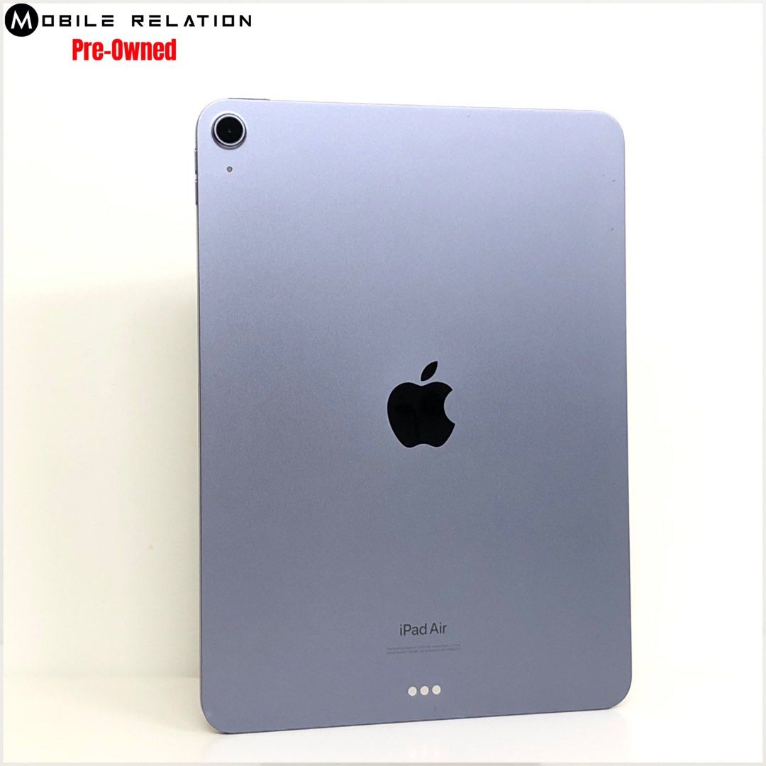 iPad Air 5 10.9" WiFi (2022) 64GB Purple (Category: iPad) located in Singapore. Submitted by mobilerelation.com.sg (Listing ID 1375529045, Image 1). Description: .