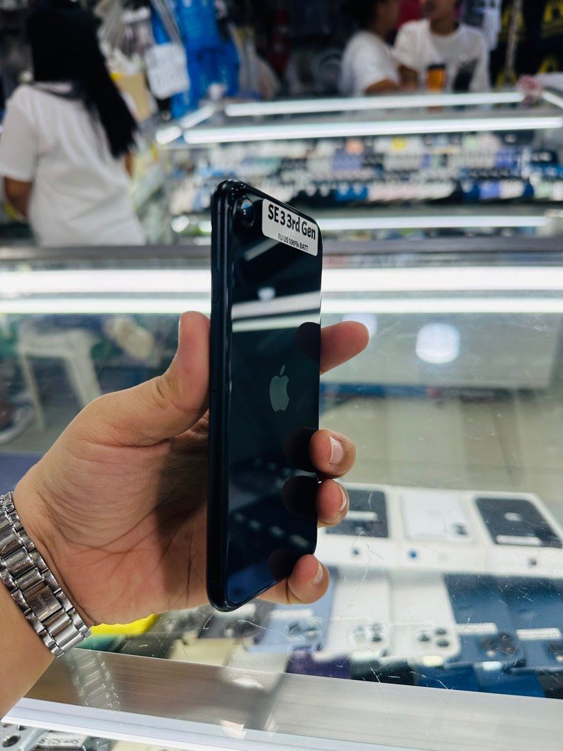 Iphone SE 3 64gb 100% batt FU NTC (Category: iPhone SE Series) located in San Juan City. Submitted by keannagadgetph (Listing ID 1375513544, Image 2). Description: Available Units for today's POST Iphone SE 3 / 64gb / FU / 100% BATT - any colors available - good condition - 95% Makinis - good battery - no issue / repair - Any colors available ~ Accepting SWAP / TRADE IN / INSTALLMENT / BINTA UNIT ~ CASH ON DELIVERY METRO MANILA / LBC PAYMENT FIRS