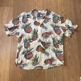 🇬🇧Jack and Jones 菠蘿夏威夷恤衫 pineapple Hawaiian shirt629804597538581126