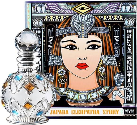 Japara Cleopatra Perfume Oil 8 ml (Category: Fragrance & Deodorants) located in Quezon City. Submitted by fpla01 (Listing ID 1375493739, Image 1). Description: Got it as a gift from Thailand! Just tried once but thats it, still full.
