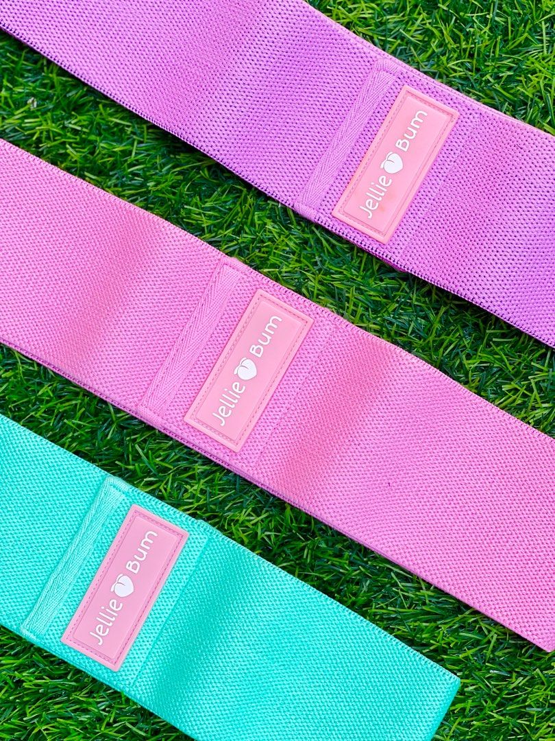 Jelliebum Premium Custom Resistance Bands (Category: Toning & Stretching Accessories) located in Caloocan City. Submitted by itsgellyd (Listing ID 1375632792, Image 2). Description: Take All for ₱12,000 Only‼️ 💪 Jelliebum Premium Custom Resistance Bands ✔️ Thick, durable, and non-slip — built for real workouts ✔️ High-quality woven elastic – no rubber smell, no snapping ✔️ Double-stitched seams for extra strength ✔️ Firm tension – ideal for glut