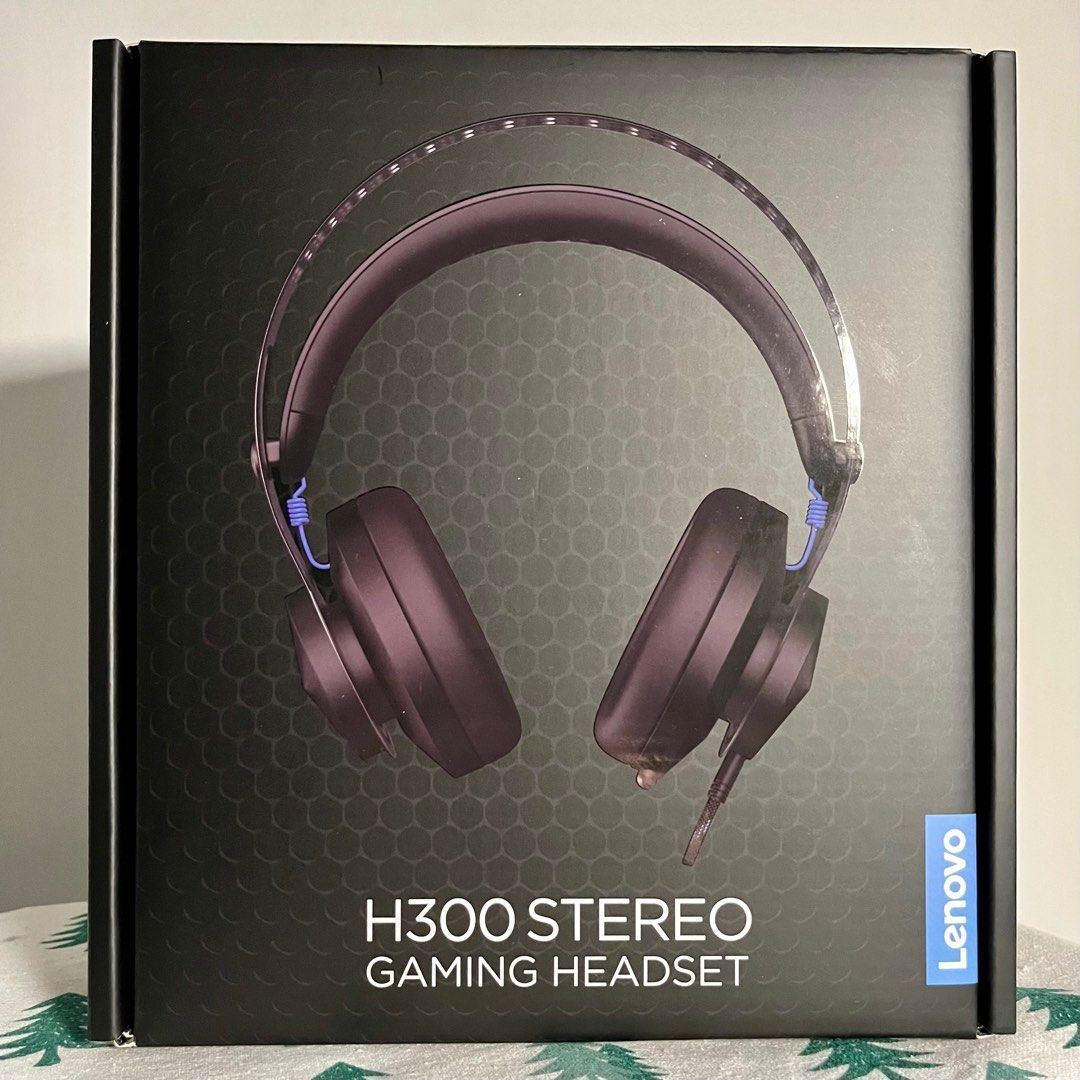 Lenovo Legion H300 Stereo Gaming Headset (Category: Headphones & Headsets) located in Singapore. Submitted by user03788 (Listing ID 1375602705, Image 1). Description: Brand new in box Lenovo Legion H300 Stereo Gaming Headset. The Legion H300 Stereo Gaming Headset was designed to satisfy the pro gamer without compromising on quality. Enjoy a rich listening experience, ergonomic construction, ear cup design, and thoughtful usability features all ar