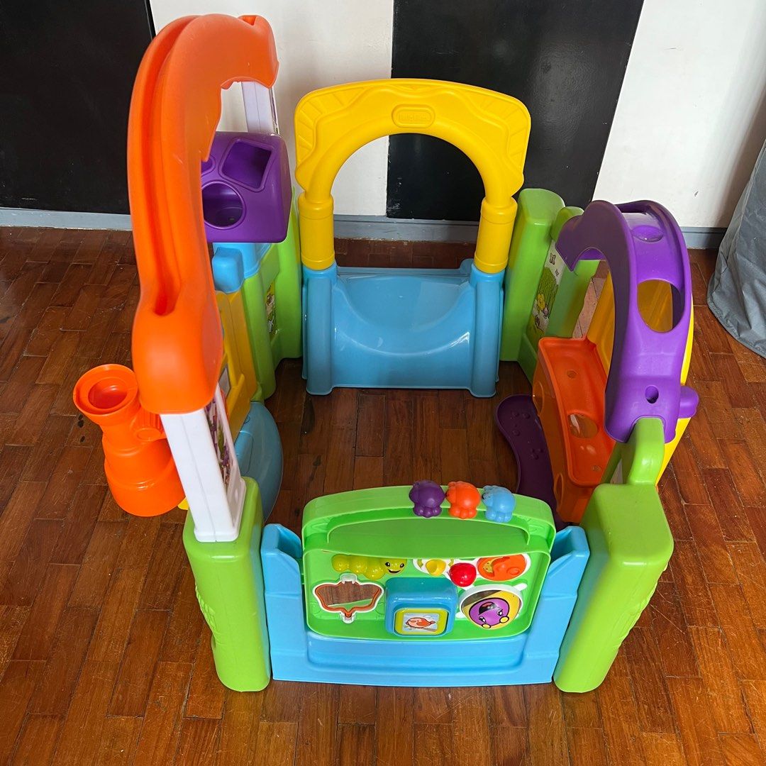 Little Tikes Garden Playground (Category: Infant Playtime) located in Pasig City. Submitted by hiimsheldon (Listing ID 1375541155, Image 1). Description: Rfs: Nakalakihan na ng daughter ko :) Good conditio :).
